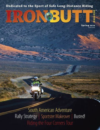 Iron Butt Magazine Spring 2010 Cover